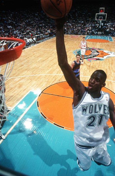 Maybe The Best Garnett Picture Ever (All-Rookie Game)